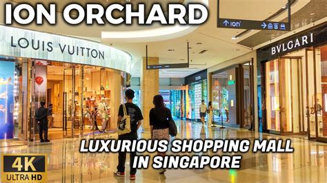 Ion Orchard Futuristic Shopping Mall Of Singapore Quick Walk Tour