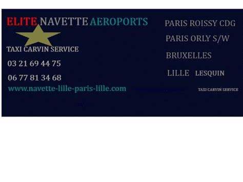 Elite Navette A Roports Taxi Carvin Service Service De Taxi