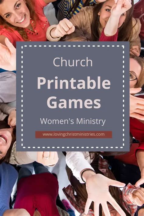 Creative Church Printable Games For Women S Ministry Womens Ministry