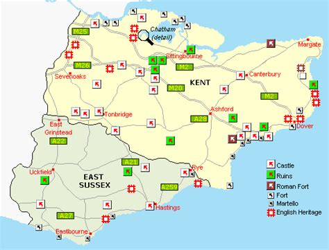 Map Of East Kent – Verjaardag Vrouw 2020