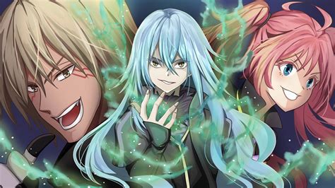 Hd Desktop Wallpaper Anime Rimuru Tempest Milim Nava That Time I