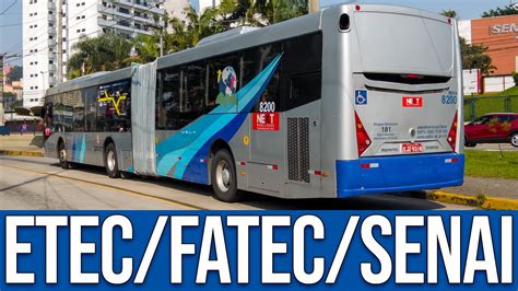 Parada Etec Fatec Senai Movimenta O De Nibus Youtube