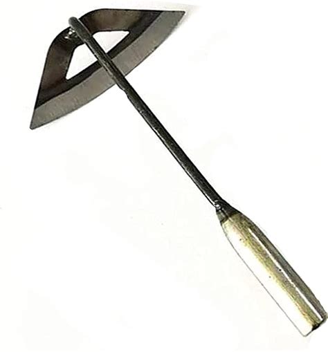 Amazon All Steel Hardened Hollow Hoe Handheld Weeding Rake