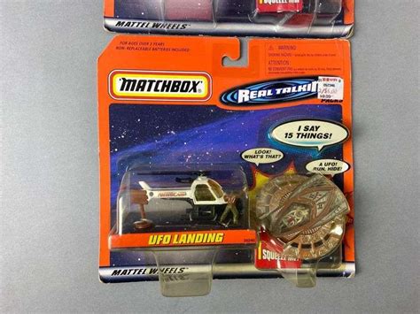 Group Of 2 Matchbox Real Talking Ufo Landings Matthew Bullock Auctioneers