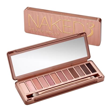 Paleta De Sombras Naked 3 Urban Decay Pincel Pronta Entreg R 79 90