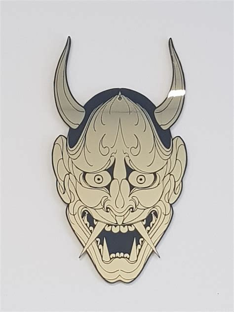 Hannya Mask Drawing at PaintingValley.com | Explore collection of ...