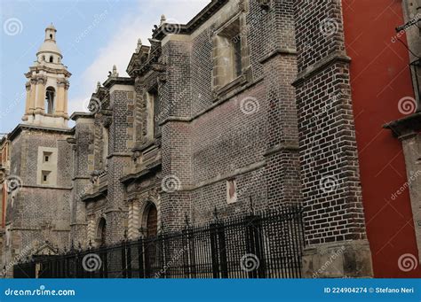 Ancient Buildings in the Historic Center of Mexico City Stock Photo ...