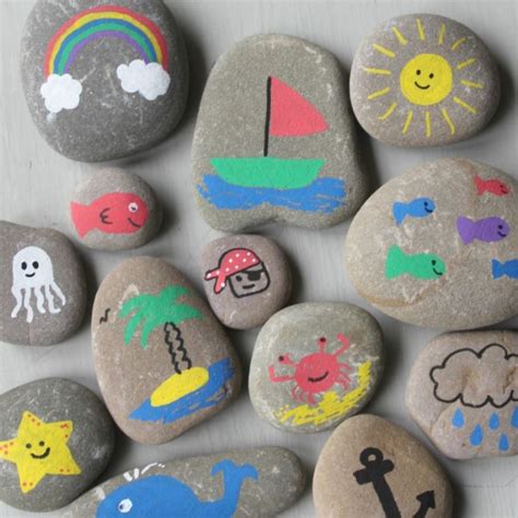 The Best Rock Painting Ideas For Kids Messy Little Monster