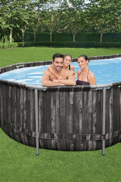 Bestway Power Stahl Oval Pool X X Cm