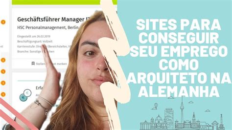 Sites Para Emprego Como Arquiteto Na Alemanha Como Conseguir