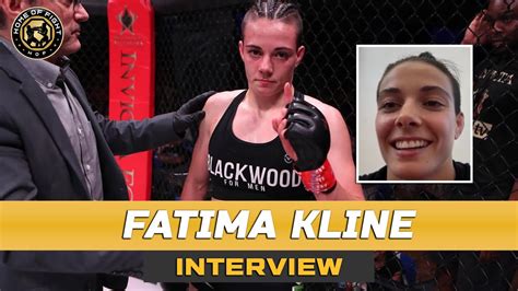 Fatima Kline S First Ufc Interview Youtube