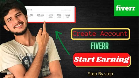 How To Create Account On Fiverr Earn Online On Fiverr Part 1 Youtube