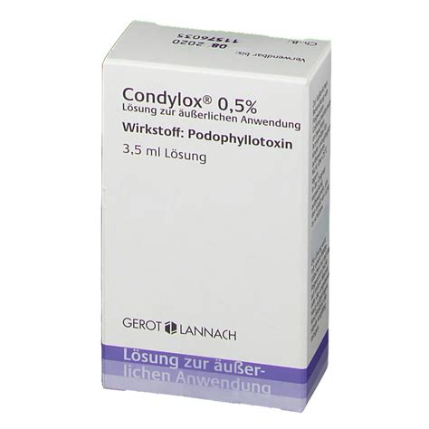 Condylox® 3,5 ml mit dem E-Rezept kaufen - Shop Apotheke