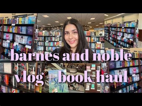 BOOKSTORE VLOG Book Shopping At Barnes Noble Book Haul YouTube