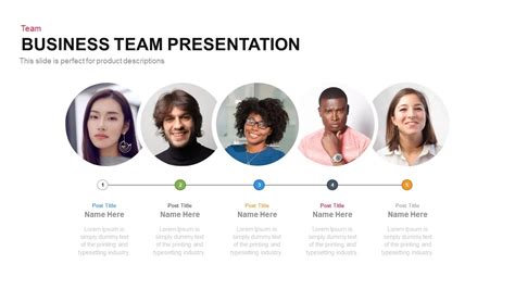 Business Team Presentation Template For PowerPoint and Keynote