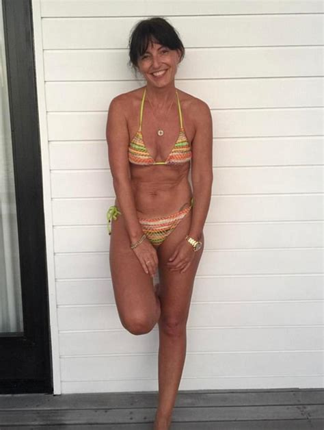 Davina McCall Shows Off Her Bikini Body On Instagram Daily Mail Online