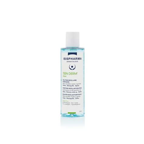 Teen Derm Aqua Agua Micelar Limpiadora Desmaquillante Para Pieles