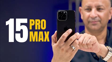 Exploring The New Iphone 15 Pro Max Features And Upgrades Unboxing