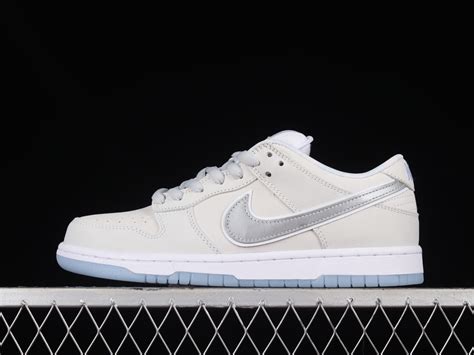 Concepts X Nike SB Dunk Low White Lobster White Photon Dust Silver