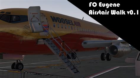 [XP11] Demo: Eugene using airstair v0.1 - YouTube