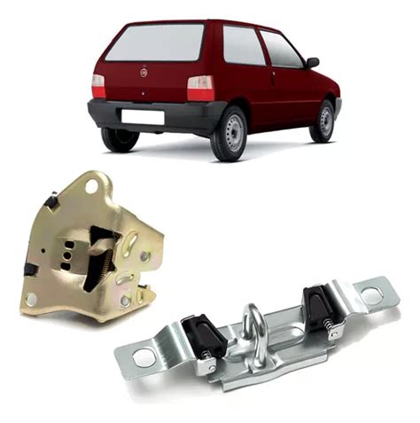 Kit Fechadura Batente Porta Malas Fiat Uno Mille 2004 A 2014 Frete grátis