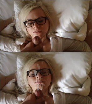 Got Some On Her Glasses Porn Pic