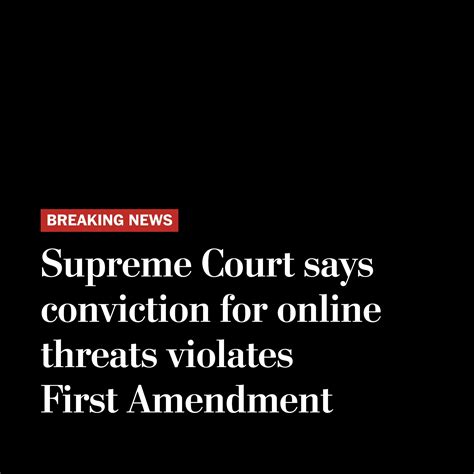 The Washington Post On Twitter Breaking News The Supreme Court