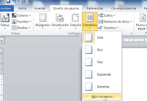 C Mo Crear Columnas En Word Jorge Olmos