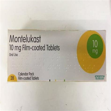 Montelukast 10mg Tablet 14 Tablets Asset Pharmacy