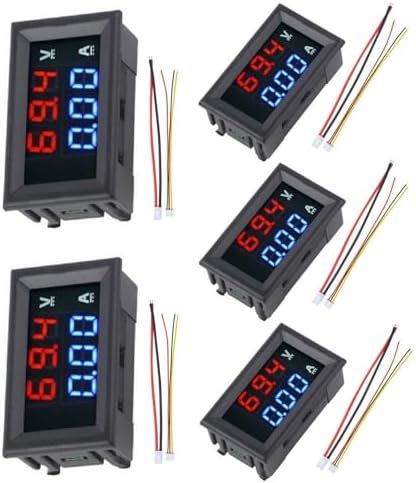 Amazon HiLetgo 2pcs 0 28 Digital Voltmeter Ammeter DC 100V 10A