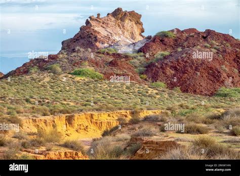 Bizarre landscape shapes, weathering and aeolation. Volcanic origin ...