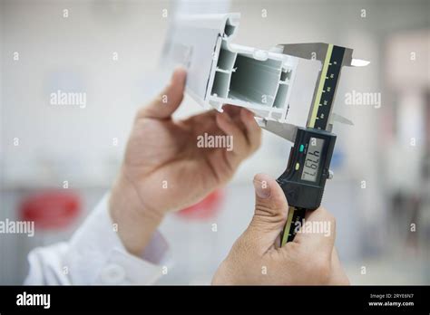 Digital Caliper Measurement Stock Photo Alamy