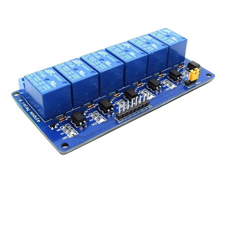 6 Channel 5V Relay Module With Optocoupler Buy Online At Low Price In