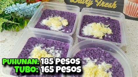 PAANO LUTUIN Ang TUBONG LUGAW Na TRENDING UBE Champorado Na PINIPILAHAN