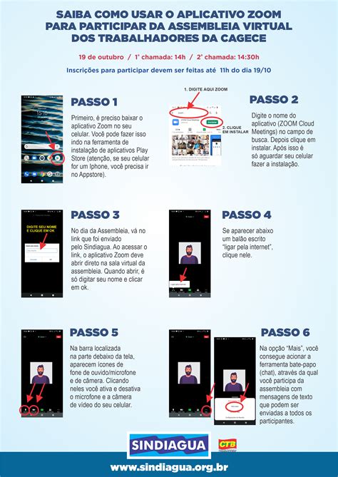 SAIBA COMO USAR O APLICATIVO ZOOM PARA PARTICIPAR DA ASSEMBLEIA VIRTUAL