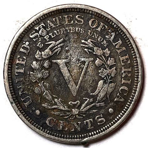 1899 Liberty Head V Nickel Extremely Fine Xf Coin Details 3928 Ebay