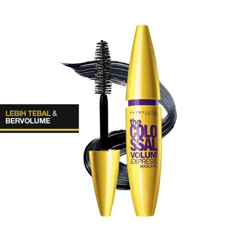 Jual Maybelline Volum Express The Colossal Waterproof Mascara Di Seller Sunflower Kosmetik