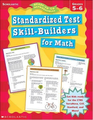 Standardized Test Skill Builders For Math 5 6 Cooper Terry