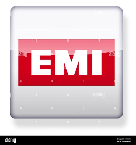 Emi Records Logo As An App Icon Clipping Path Included Stock Photo Alamy