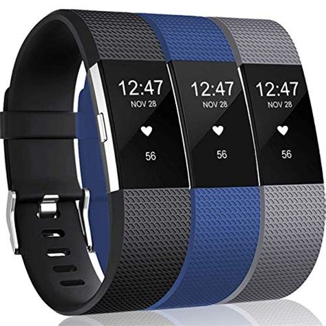 Wepro Bands Replacement Compatible With Fitbit Charge 2 For Women Men