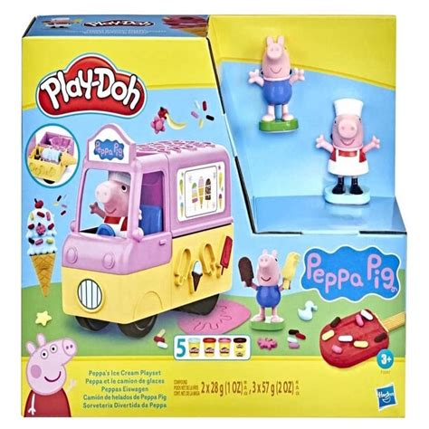 Massinha Play Doh Sorveteria Divertida Da Peppa Pig F3597 Submarino