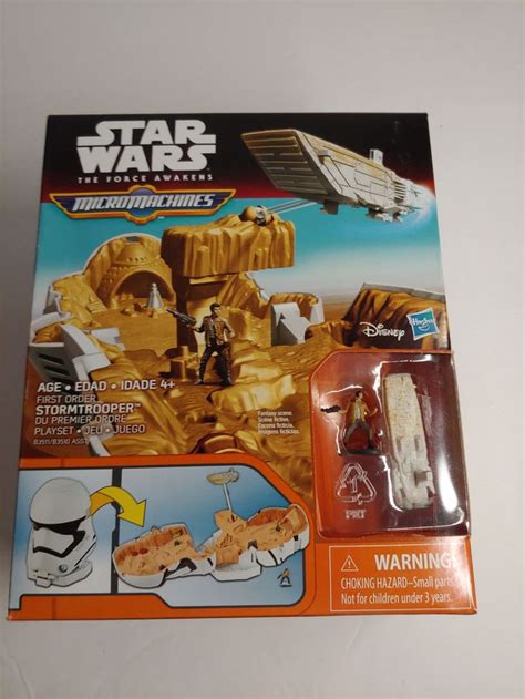 Micro Machines STAR WARS The Force Awakens Compact Playset with Figures NEW | Star wars action ...