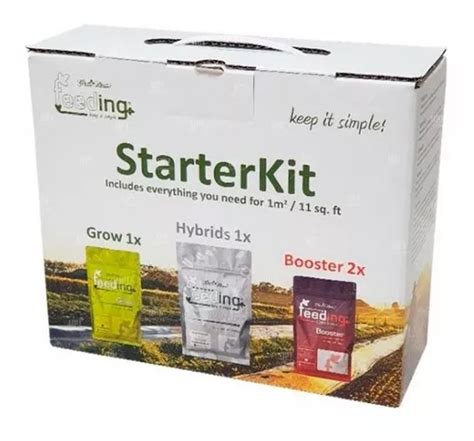 Powder Feeding Fertilizantes Starter Kit Mineral Completo