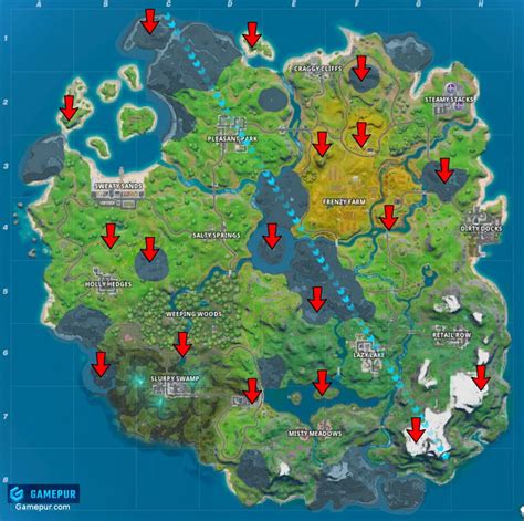 42 Hq Photos Fortnite Map With Chests Fortnite Chapter 2 Season 4 Week 1 Challenges Guide