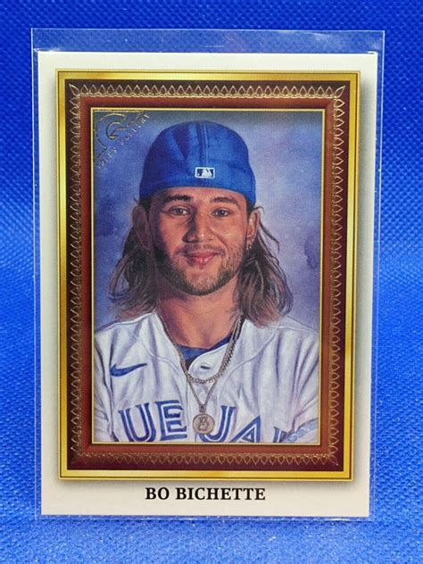 Topps Gallery Pg Bo Bichette Portrait Gallery Ebay