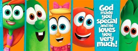 Pin by Yesenia Roses on veggies | Veggietales, God made you, Abraham ...