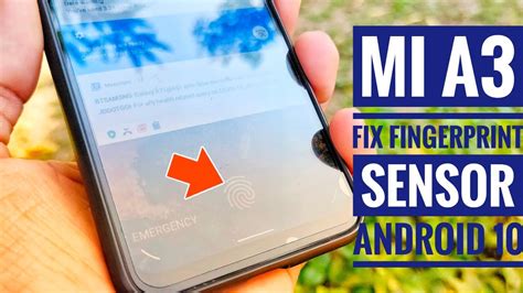 Mi A3 After Android 10 Update Fix Fingerprint Sensor Hindi Youtube