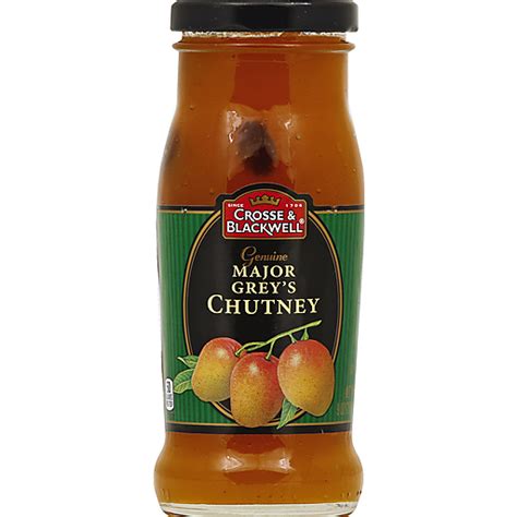 Crosse Blackwell Chutney Major Grey S Oz Sauces Marinades