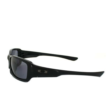 Oo9238 04 Mens Oakley Fives Squared Sunglasses Polished Blackgrey Ebay