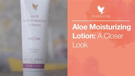 Learn More About Forever Aloe Moisturizing Lotion Forever Living UK